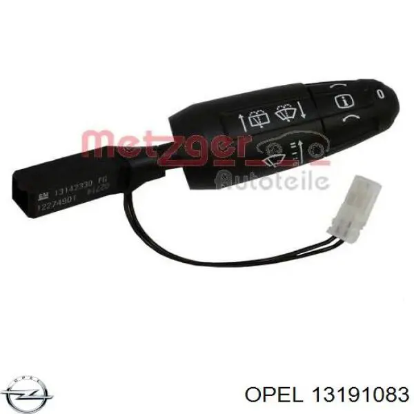 6140438 Opel Conmutador derecho de la columna de dirección