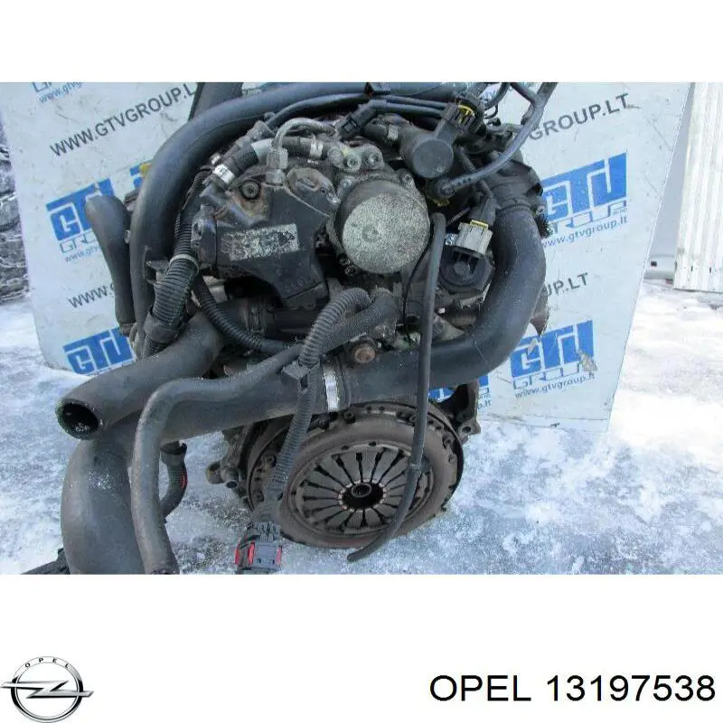 Compresor de aire acondicionado 13197538 Opel