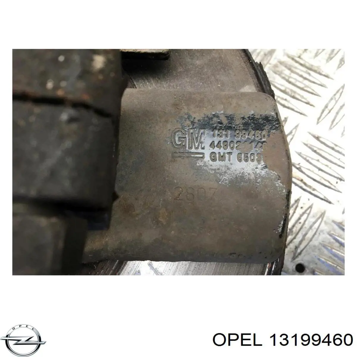 543093 Opel Protector del disco de freno delantero izquierdo