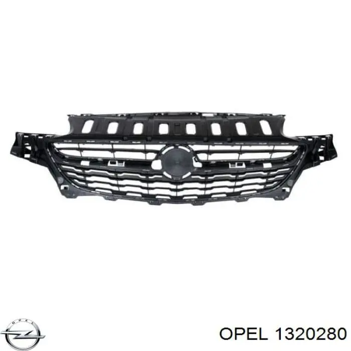Rejilla delantera Opel 1320280 precio, desde 122,66 EUR
