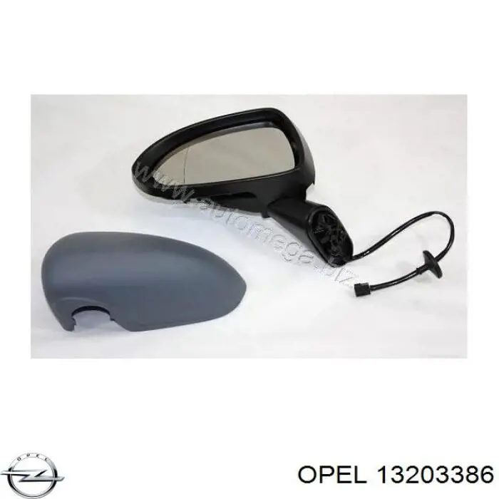 13203386 Opel Espejo retrovisor izquierdo