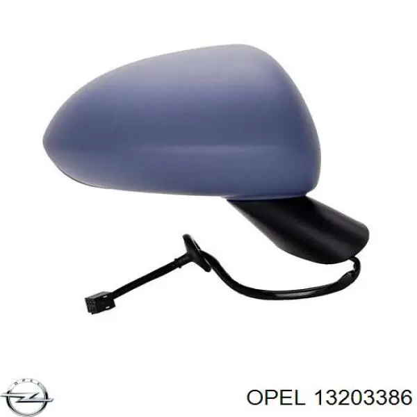 Retrovisor izquierdo Opel 13203386