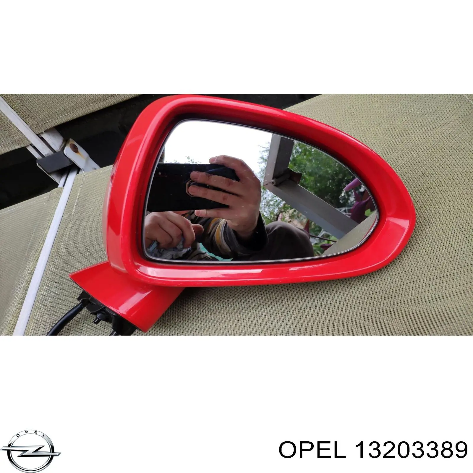 Espejo derecho Opel Corsa D 