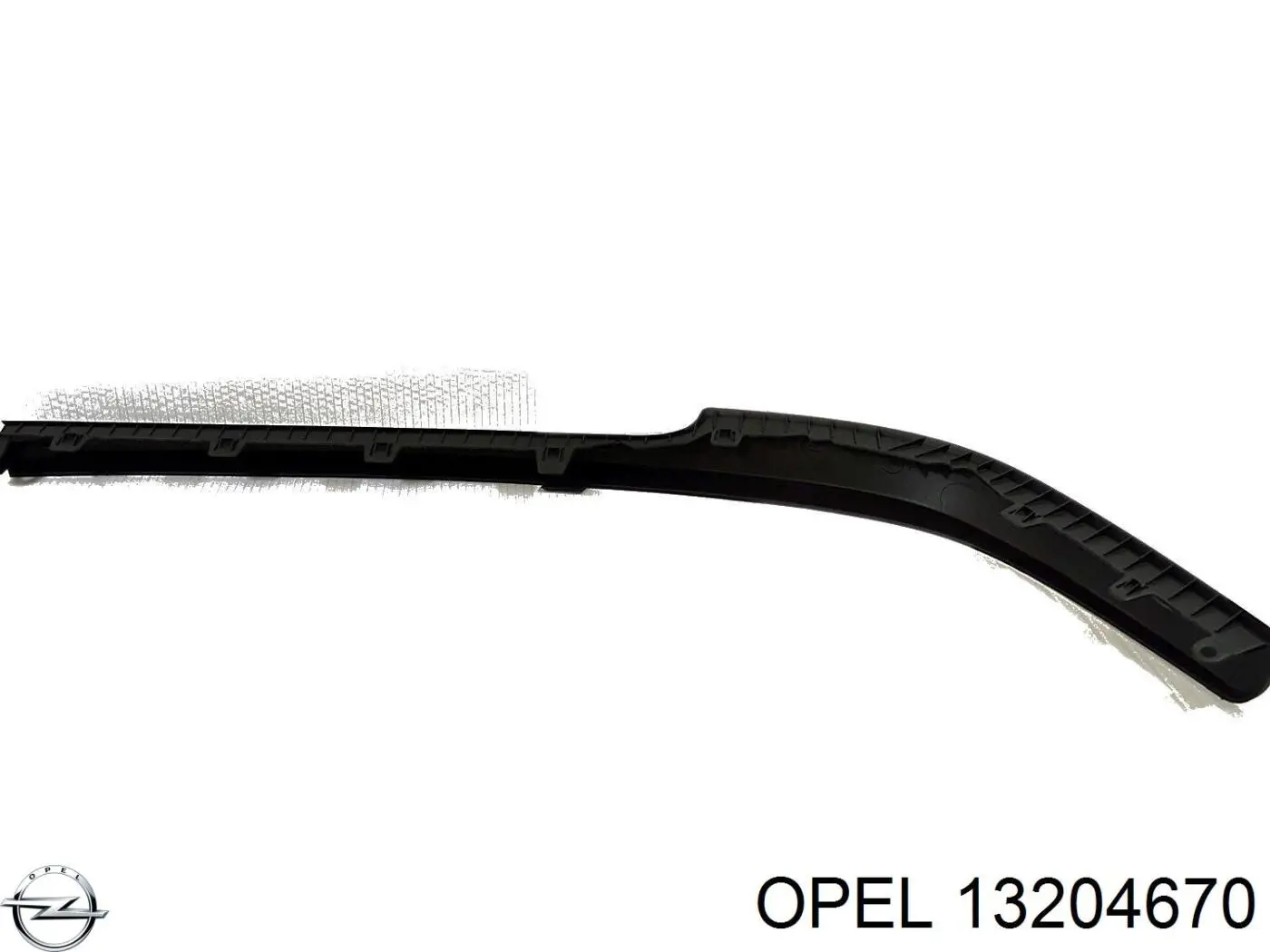 13204670 Opel alerón parachoques delantero derecho