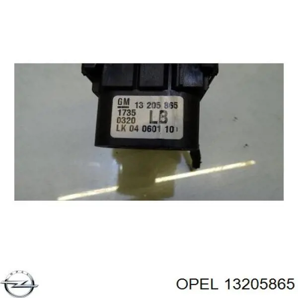 13205865 Opel 