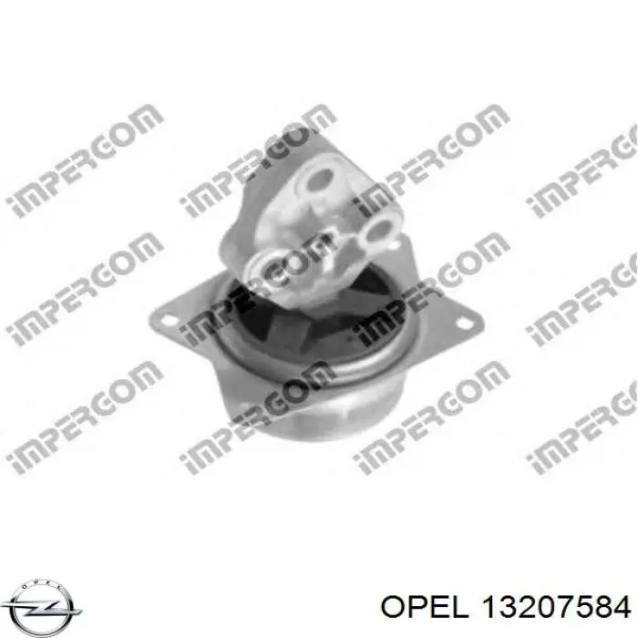 13207584 Opel soporte motor izquierdo