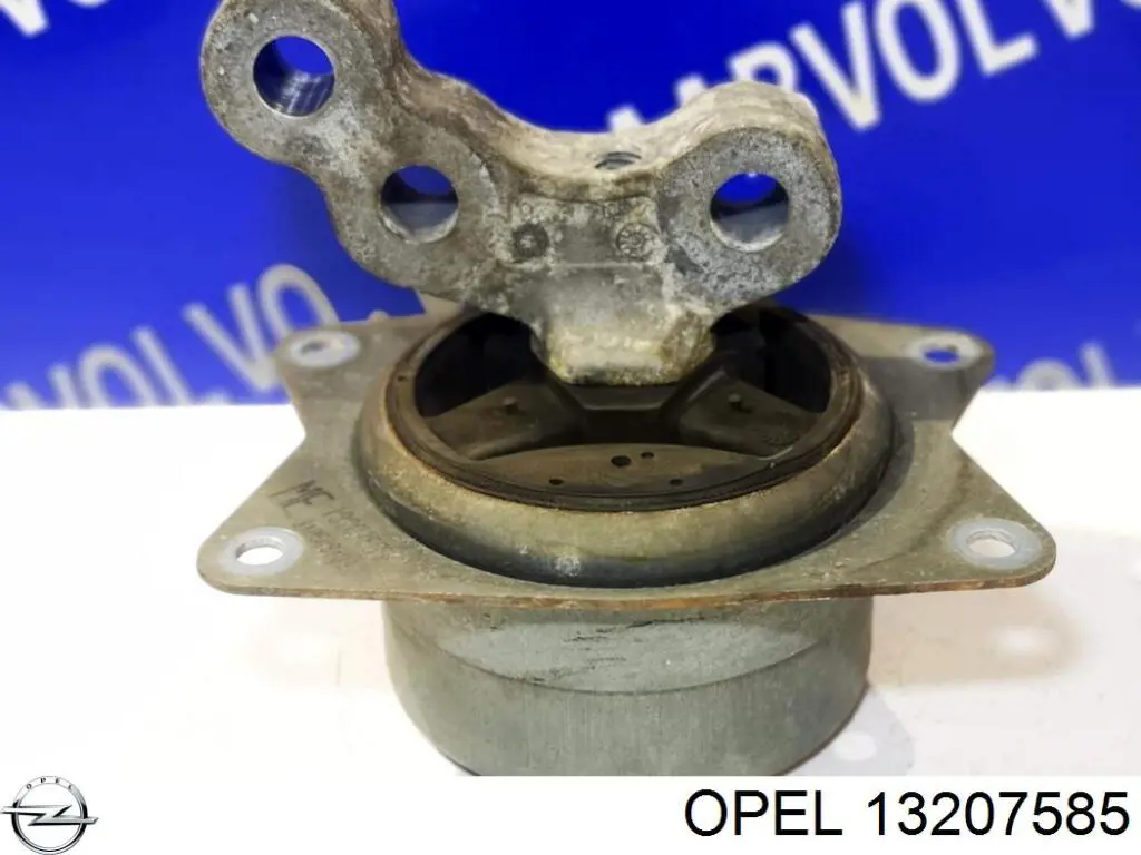 Soporte izquierdo del motor 13207585 Opel