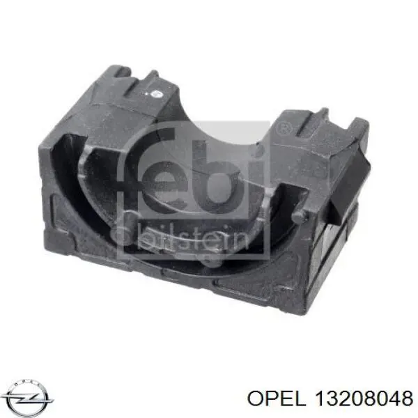 13208048 Opel soporte de estabilizador delantero inferior