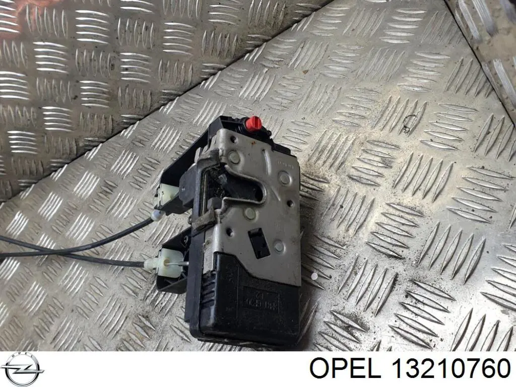 13210760 Opel cerradura de puerta trasera izquierda