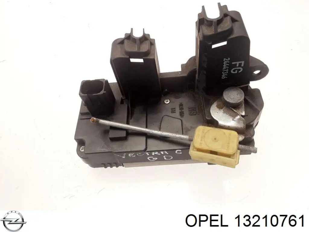 13210761 Opel cerradura de puerta trasera derecha