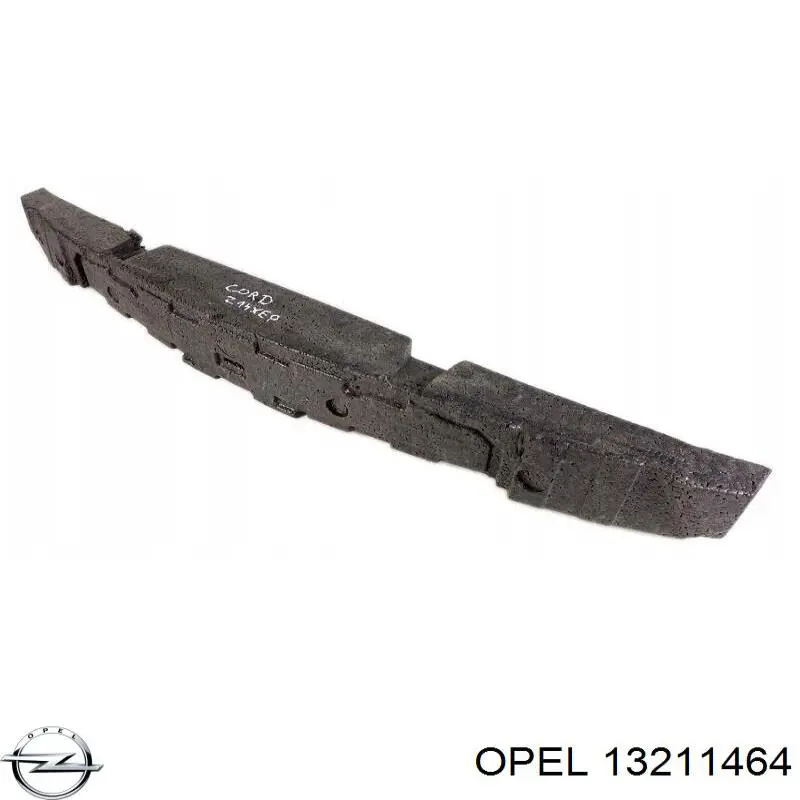 13211464 Opel absorbente parachoques delantero