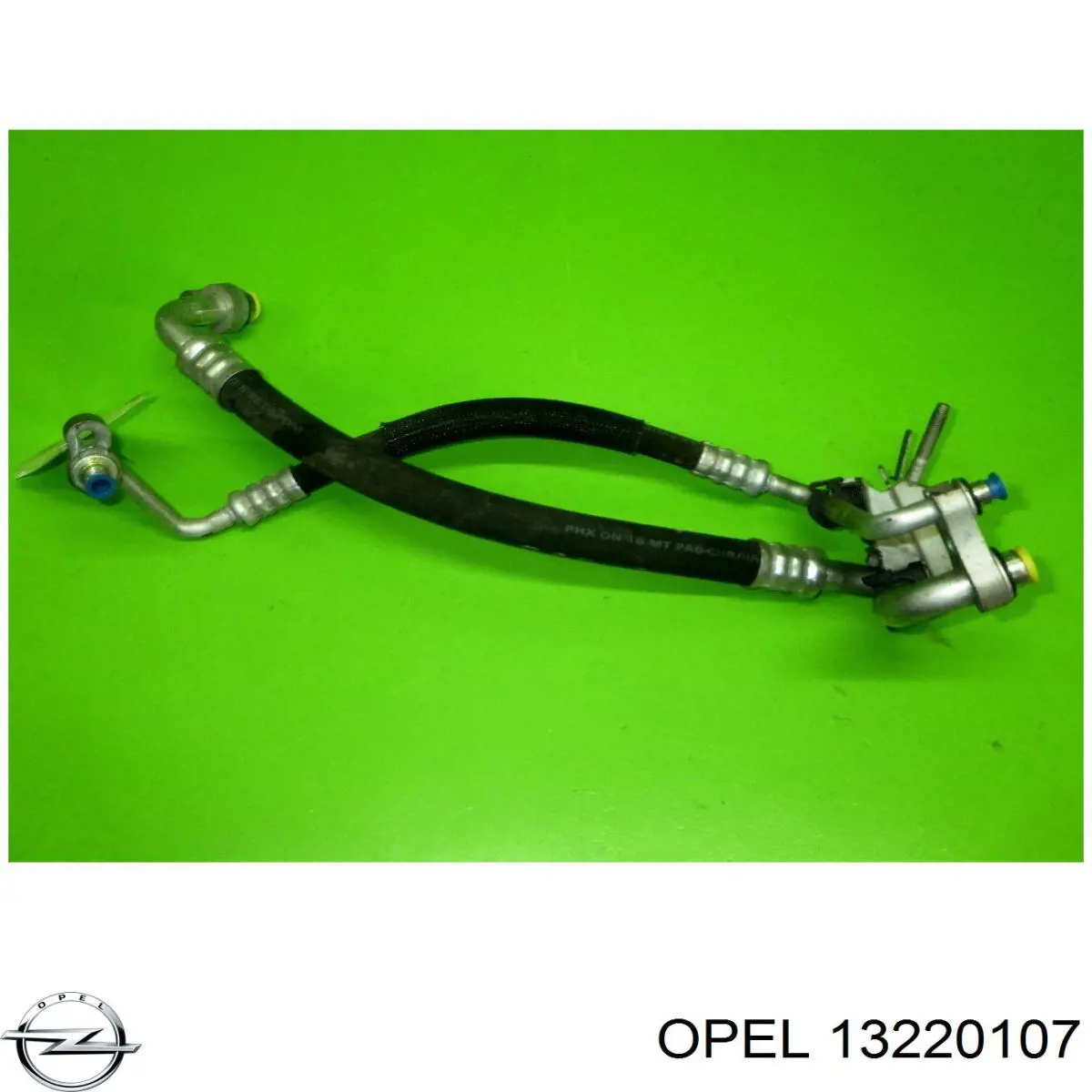 13220107 Opel tubería de alta presión, aire acondicionado, de compresor aire acondicionado a condensador
