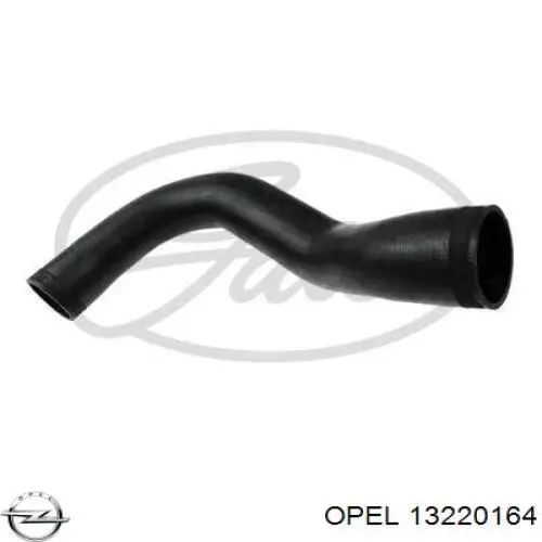 Tubo flexible de aire de sobrealimentación inferior derecho Opel Insignia A (G09)