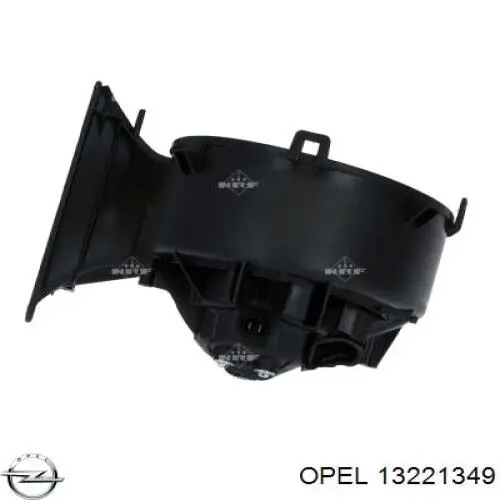 13221349 Opel motor eléctrico, ventilador habitáculo