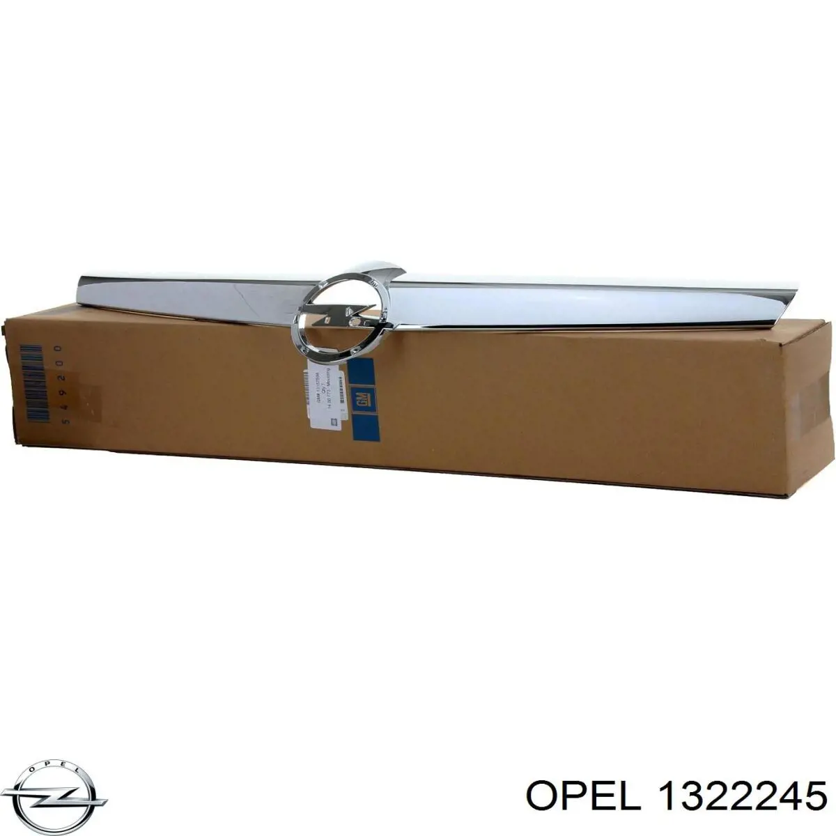 1322245 Opel superposicion (molde De Rejilla Del Radiador)