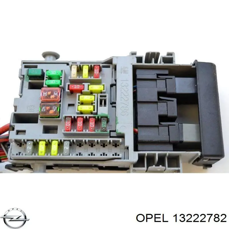 13222782 Opel Caja de relés y fusibles
