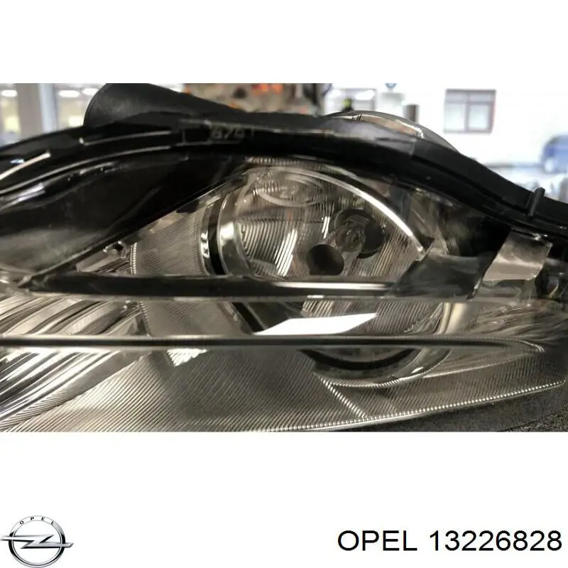 Luz antiniebla izquierda para Opel Vectra (38)