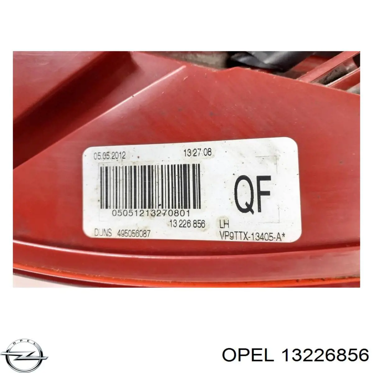 Piloto trasero izquierdo Opel 13226856 precio, desde 84,22 EUR