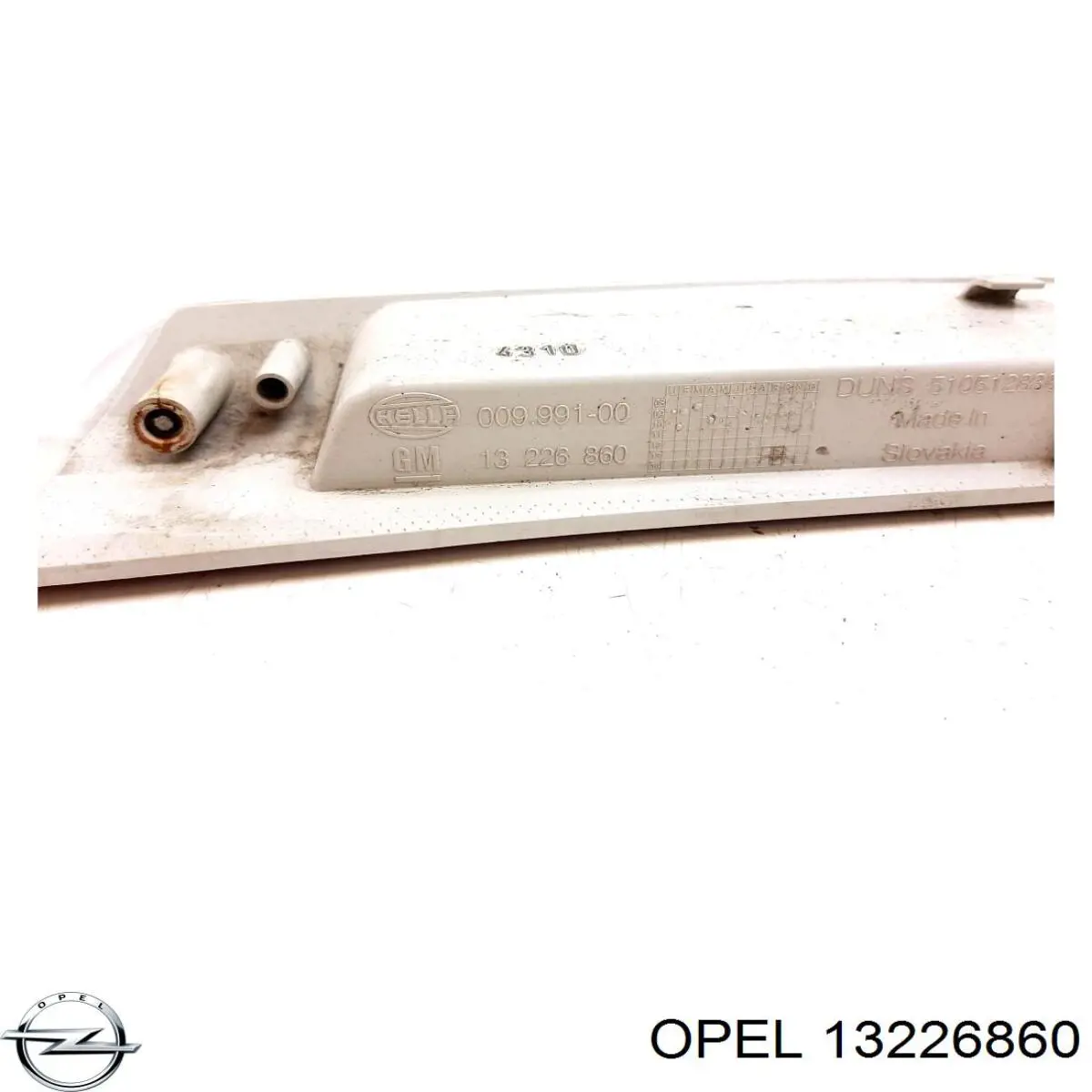 Luz trasera central 39078391 General Motors