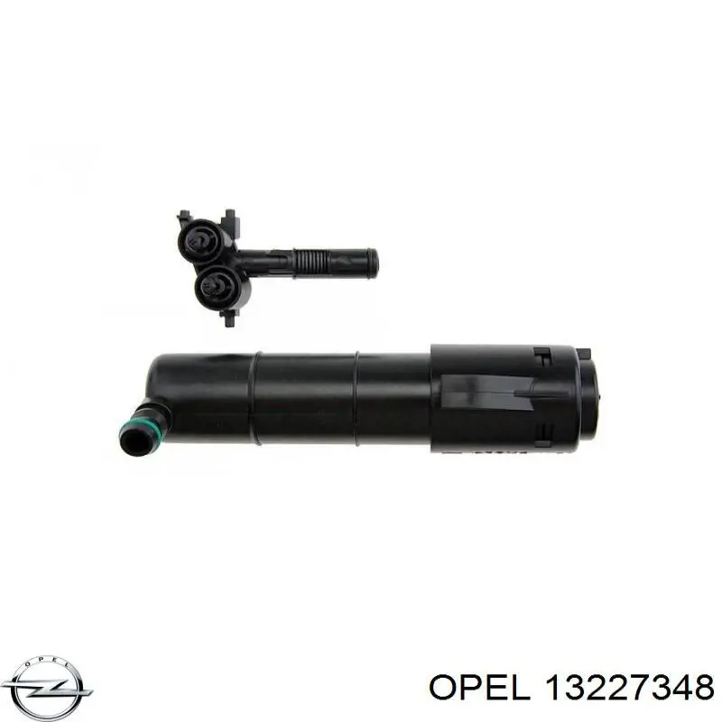 13227348 Opel soporte boquilla lavafaros cilindro (cilindro levantamiento)