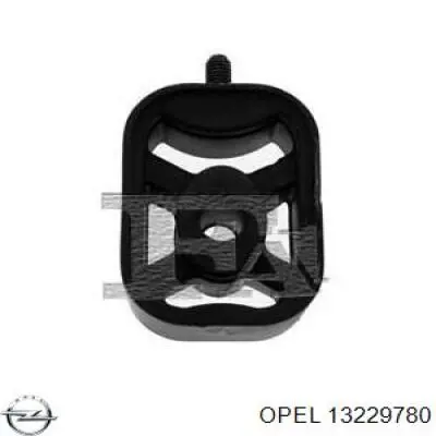 13229780 Opel soporte, silenciador