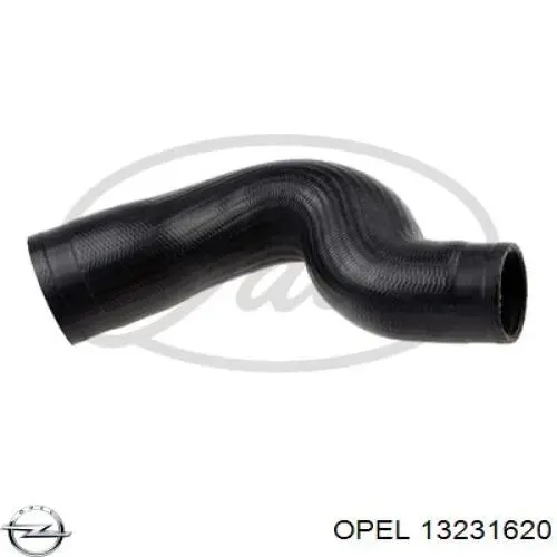 13231620 Opel tubo flexible de aire de sobrealimentación superior