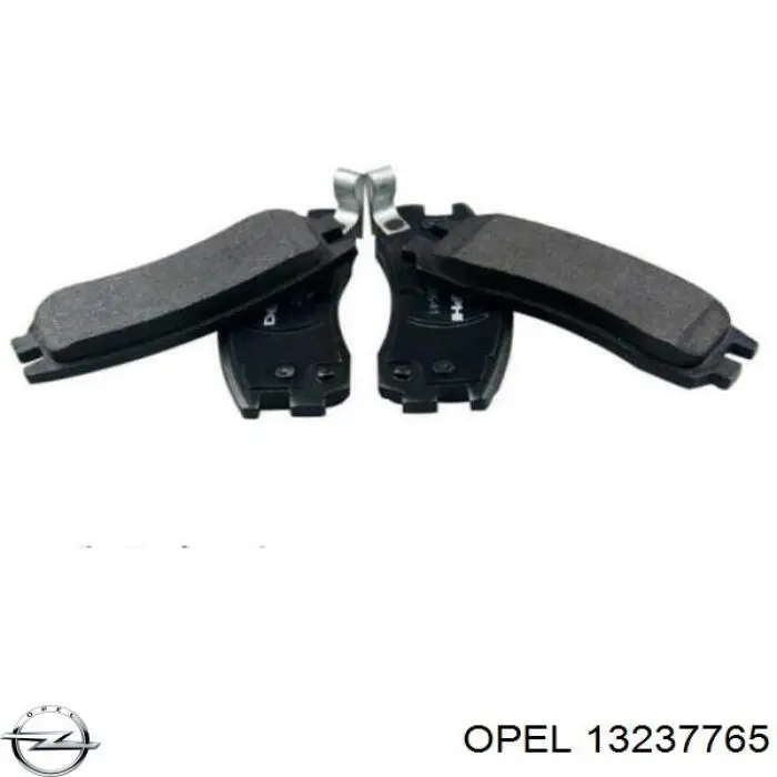 Comprar 13237765 Opel Pastillas de freno traseras