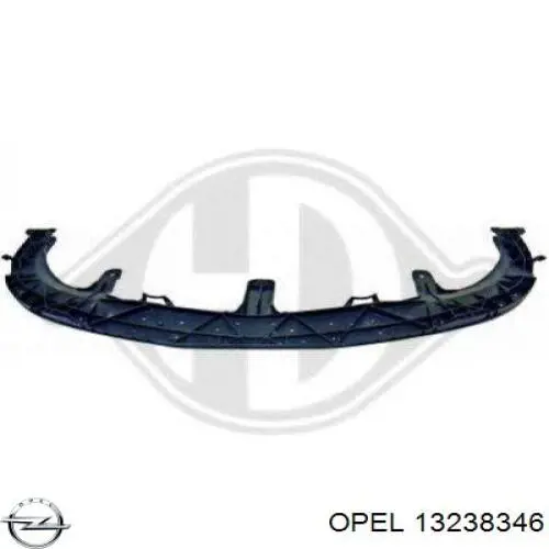 13238346 Opel Refuerzo parachoque delantero