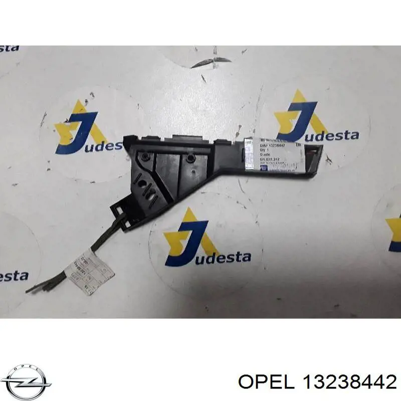 13238442 Opel soporte deparachoques delantero derecho