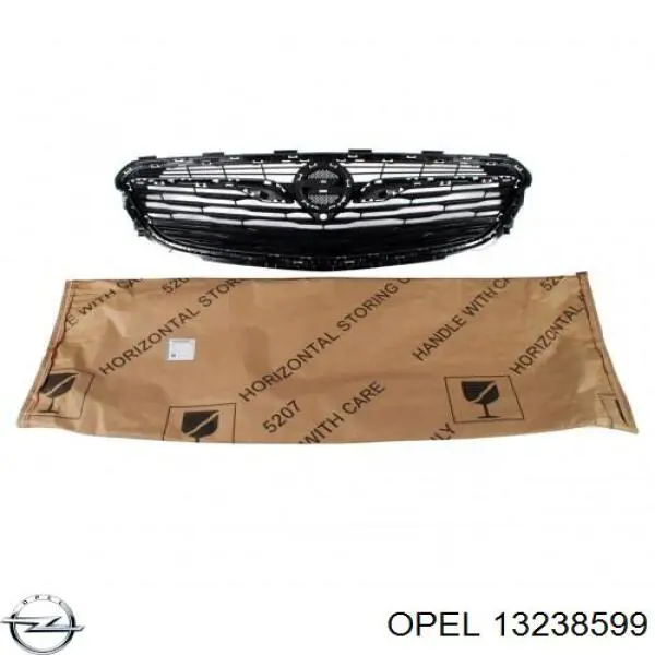 13238599 Opel superposicion (molde De Rejilla Del Radiador)