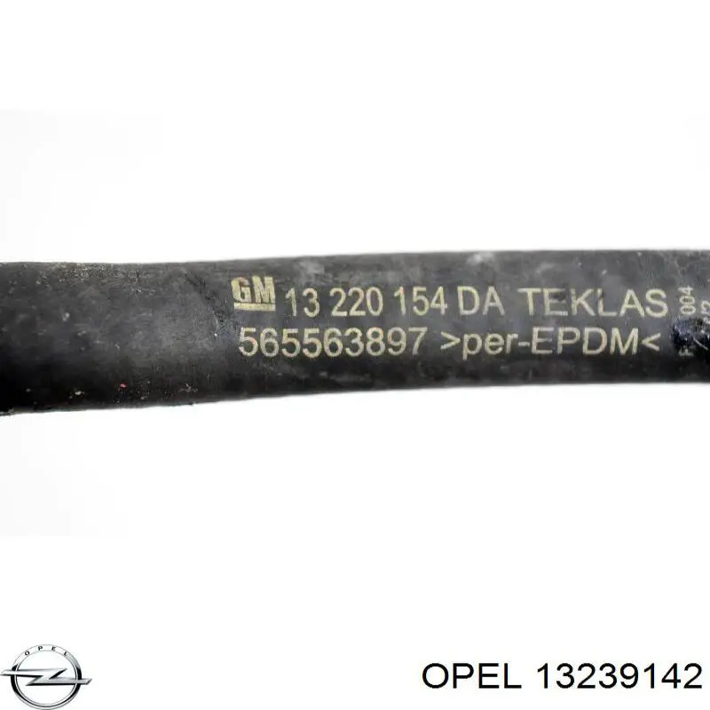 13239142 Opel tubería de radiador arriba