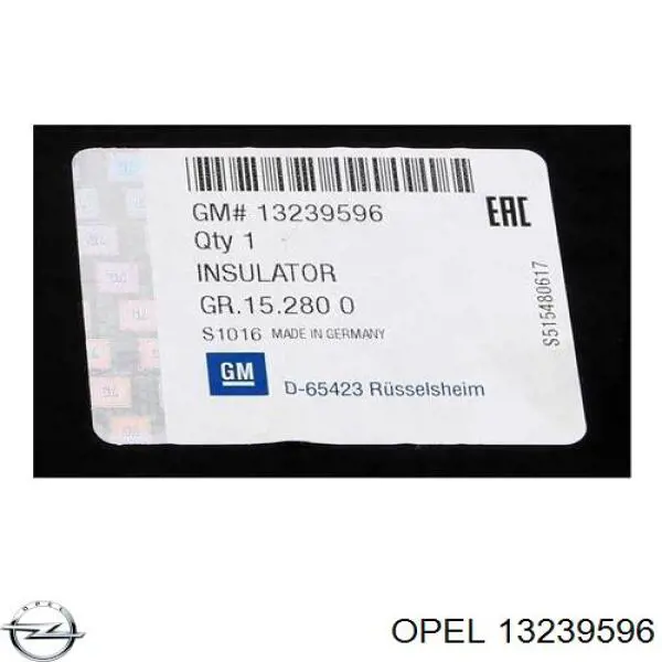 Protección motor / empotramiento 13239596 General Motors