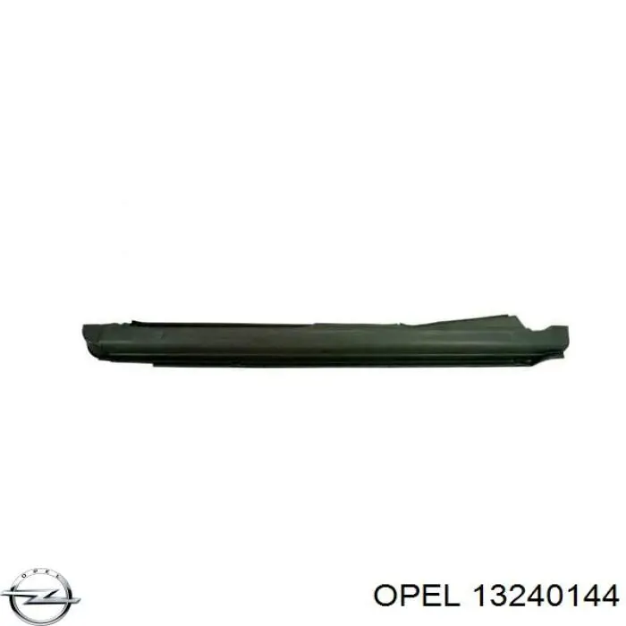 13240144 Opel chapa de acceso izquierda