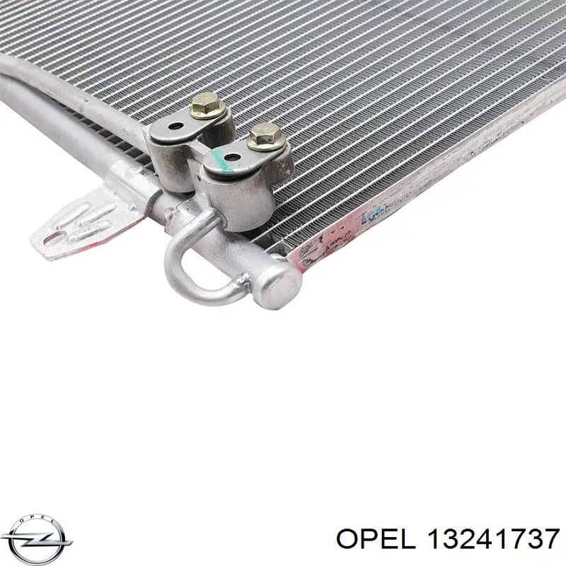 Condensador aire acondicionado 13241737 Opel
