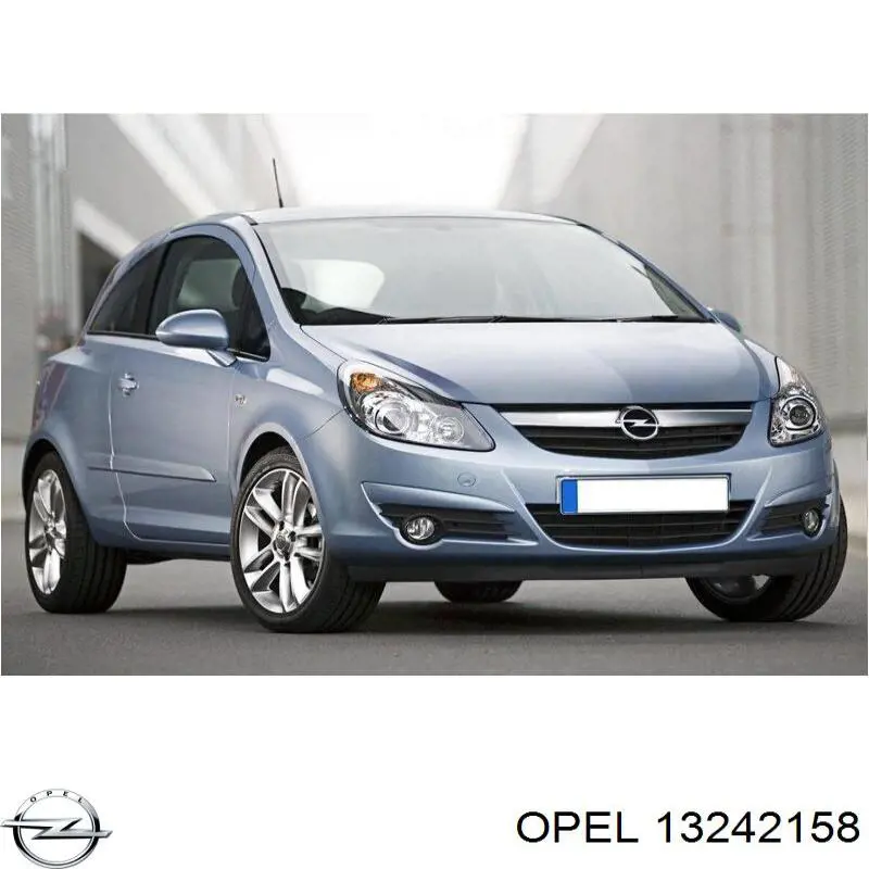 13242158 Opel parachoques trasero