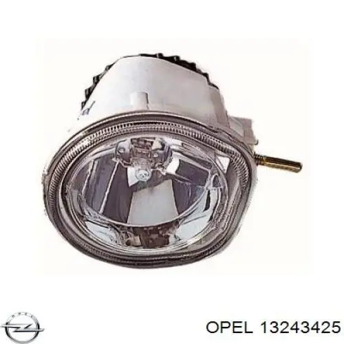 13243425 Opel faro antiniebla derecho