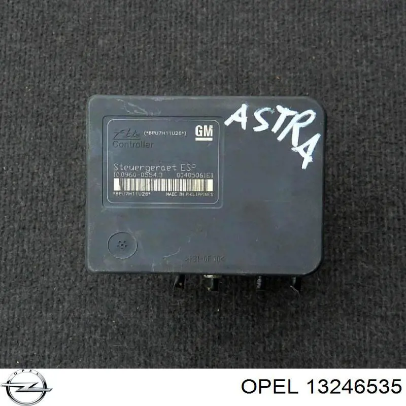 Módulo ABS 13246535 Opel