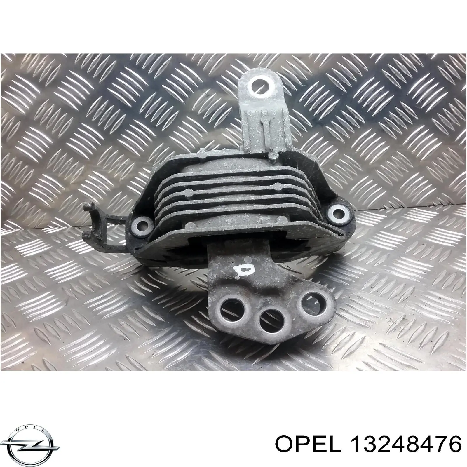 Soporte de motor derecho 13248476 Opel