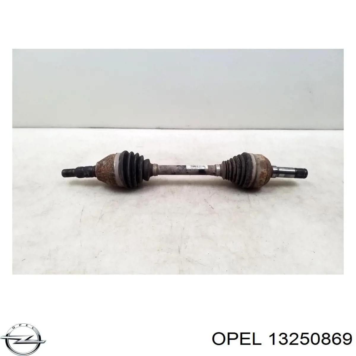 13250869 Opel árbol de transmisión delantero izquierdo