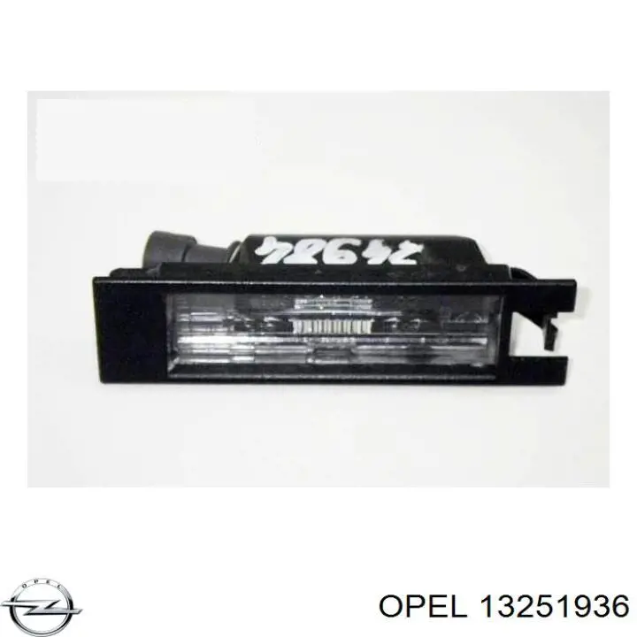Comprar 13251936 Opel Luz matricula