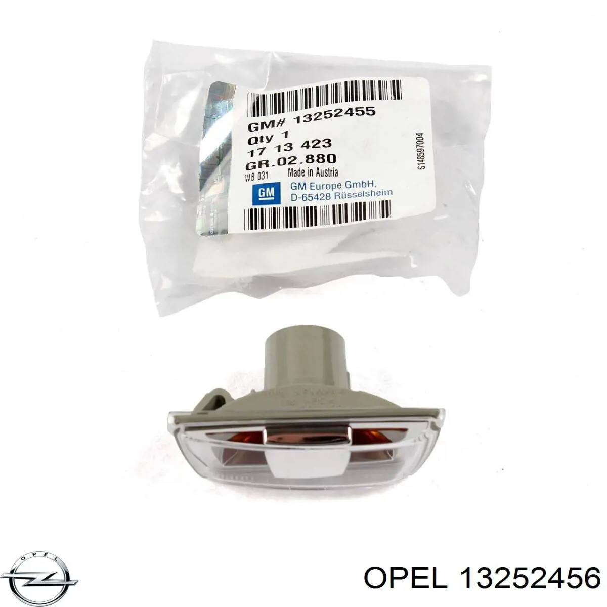 Comprar 13252456 Opel Luz intermitente de guardabarros derecho