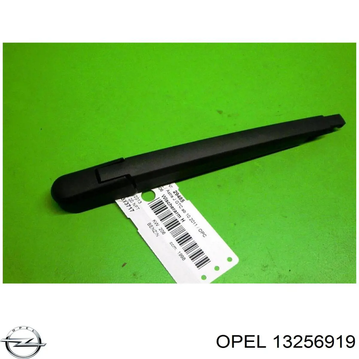 Brazo del limpiaparabrisas trasero Opel 13256919 precio, desde 16,28 EUR