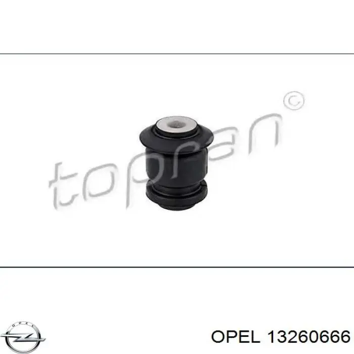 13260666 Opel silentblock de suspensión delantero inferior