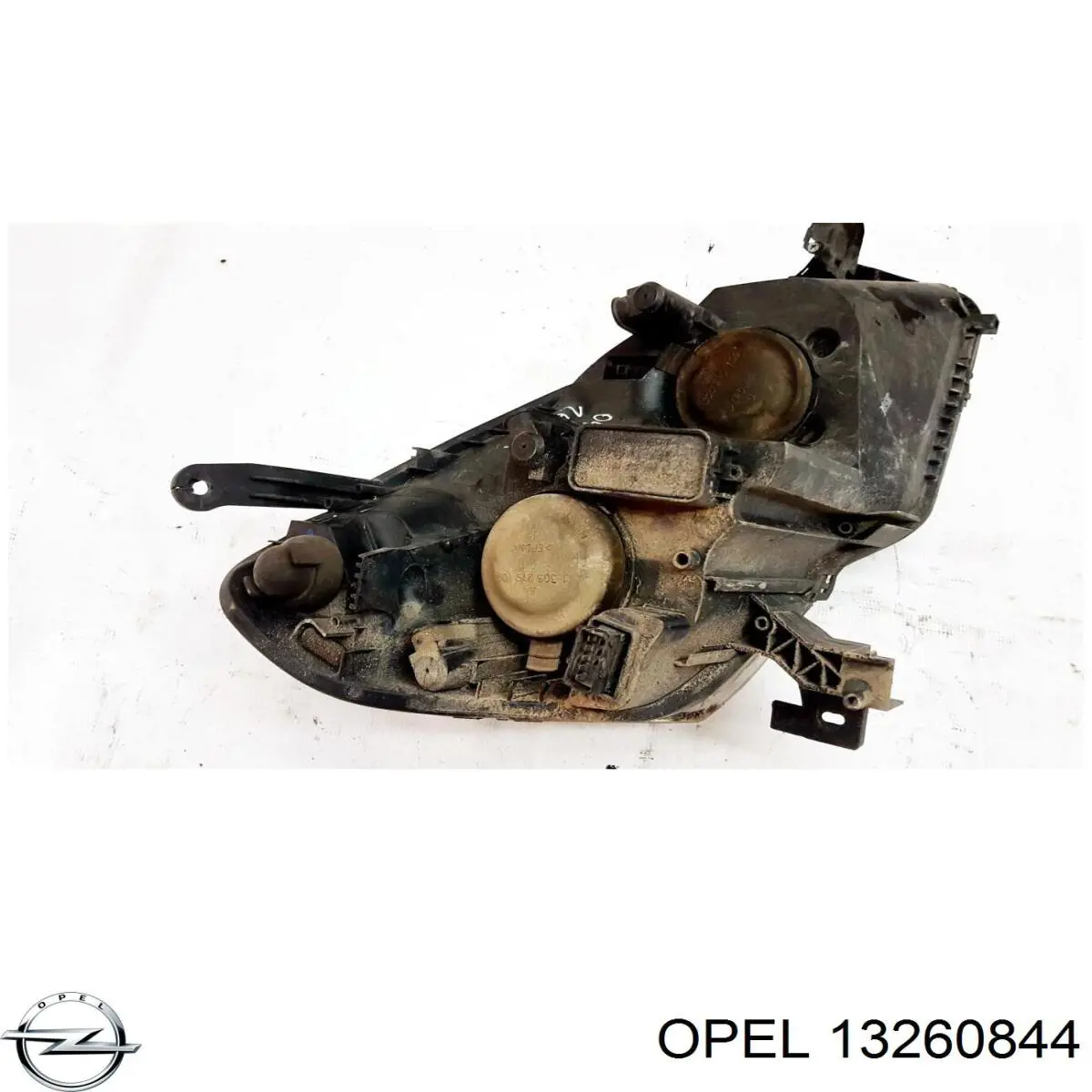 13260844 Opel faro izquierdo