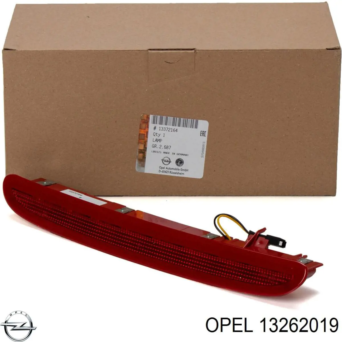 13262019 Opel Luz central de freno