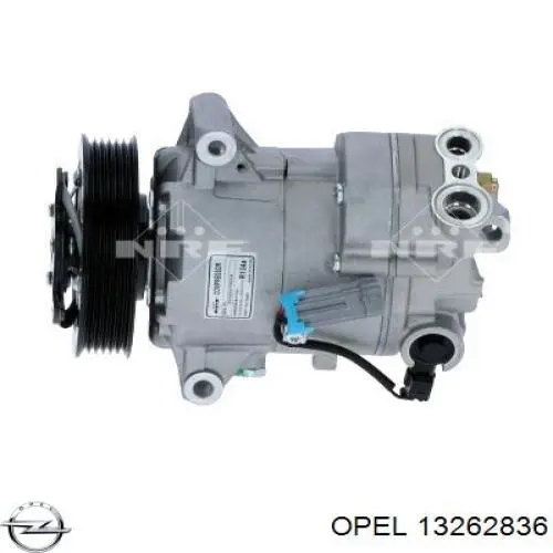 13262836 Opel compresor de aire acondicionado