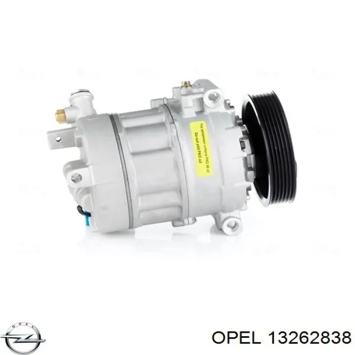 13262838 Opel compresor de aire acondicionado