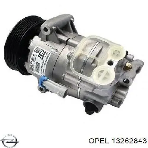 13262843 Opel compresor de aire acondicionado