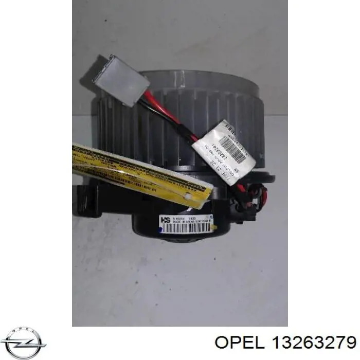 13263279 Opel motor eléctrico, ventilador habitáculo
