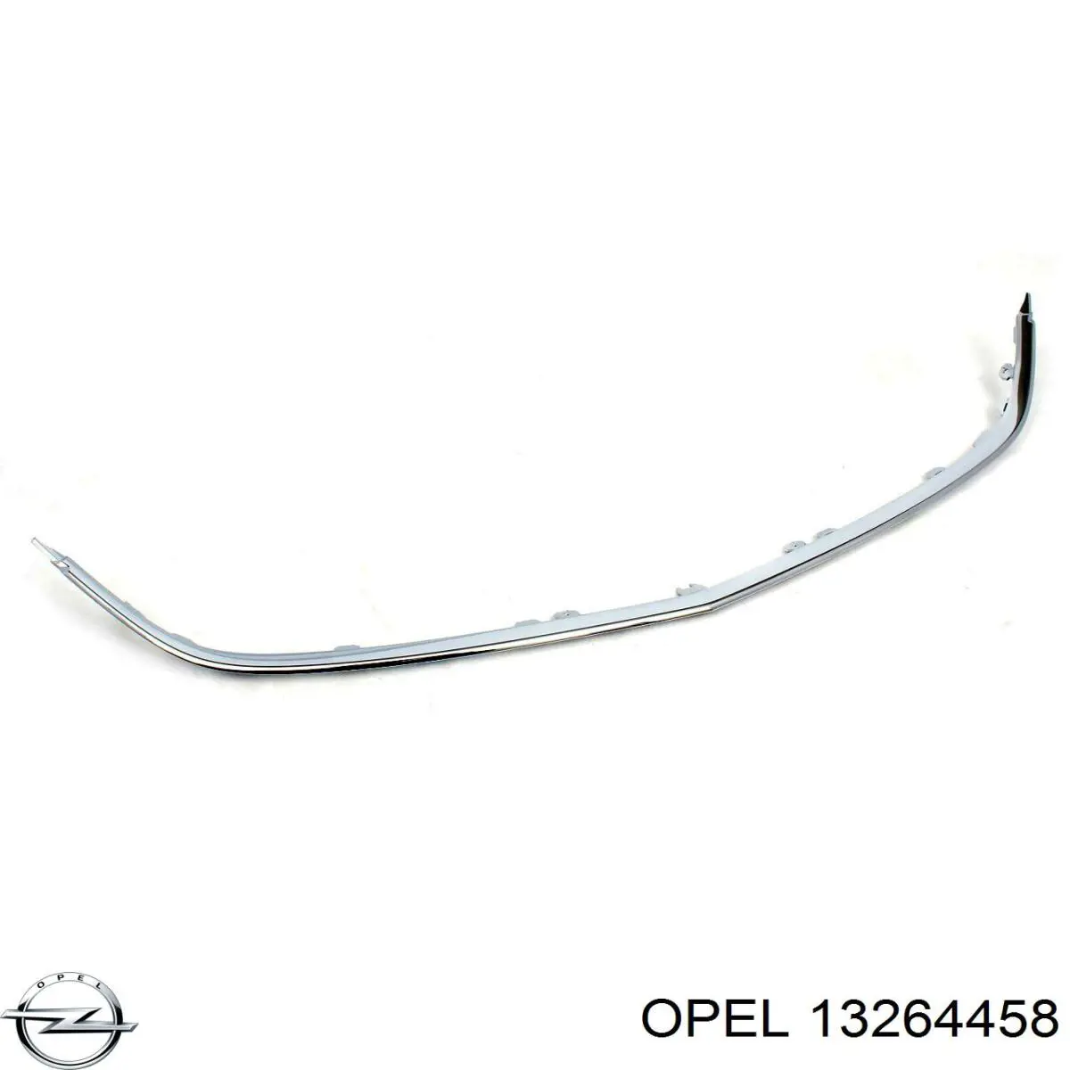 13264458 Opel moldura de rejilla de radiador inferior
